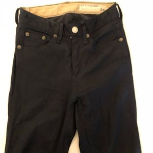 Rag & Bone black high waisted jeans